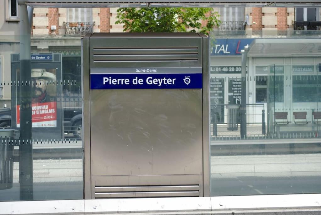 2 Pieces Lumineux A 5 Min A Pied Stade De France 생드니 외부 사진